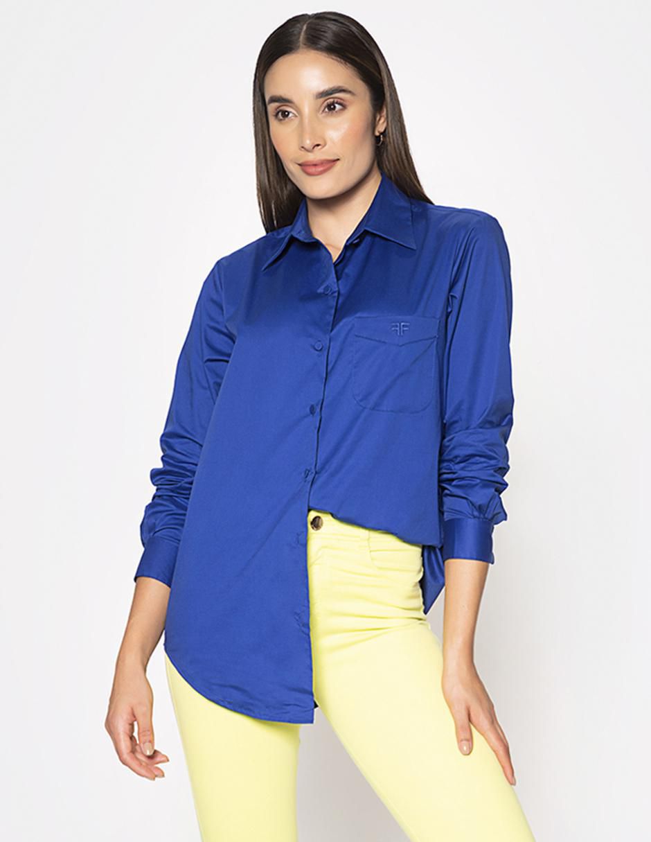 Blusa manga larga para mujer