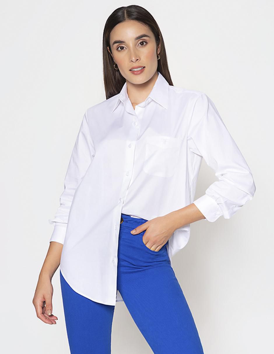 Blusa manga larga para mujer
