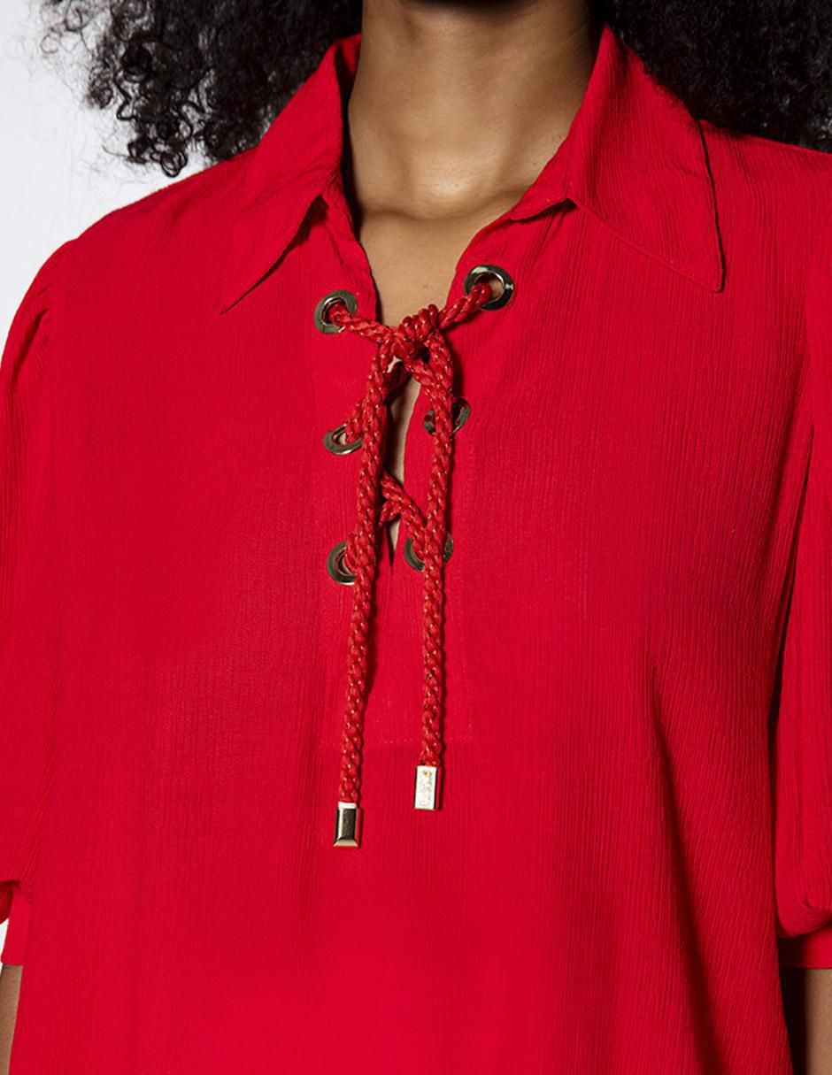 Blusa studio f fontana di trevi "manga" 3/4 "para mujer"