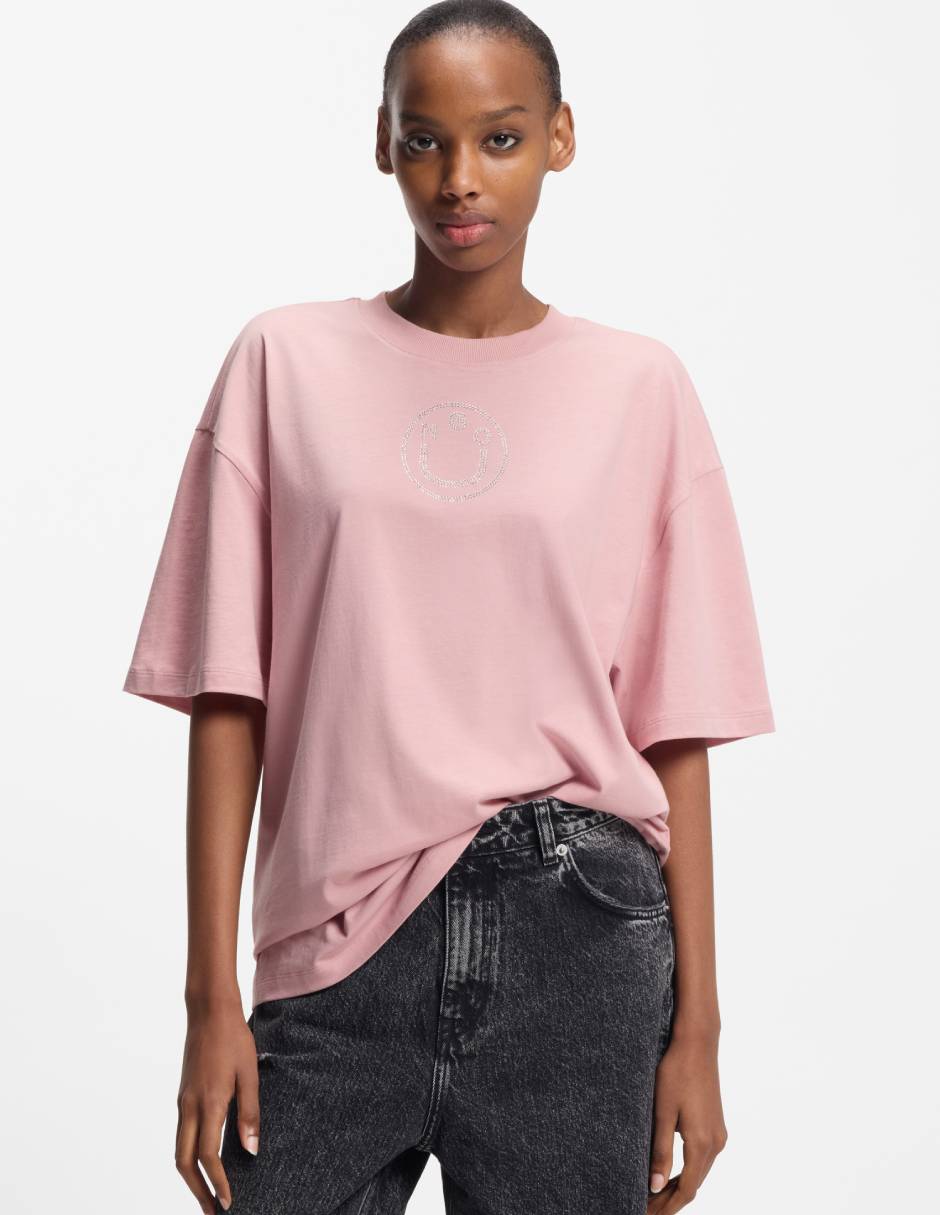 Playera manga corta S26 cuello redondo para mujer