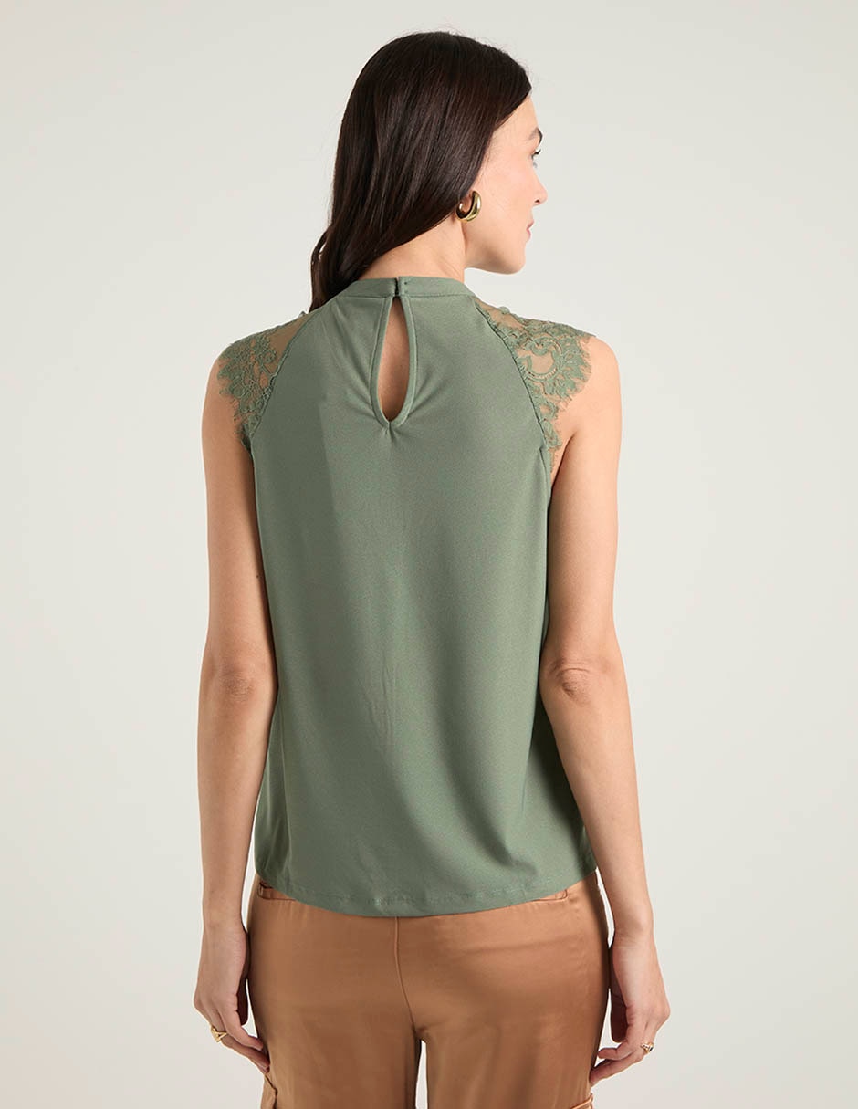 Blusa sin manga para mujer 6