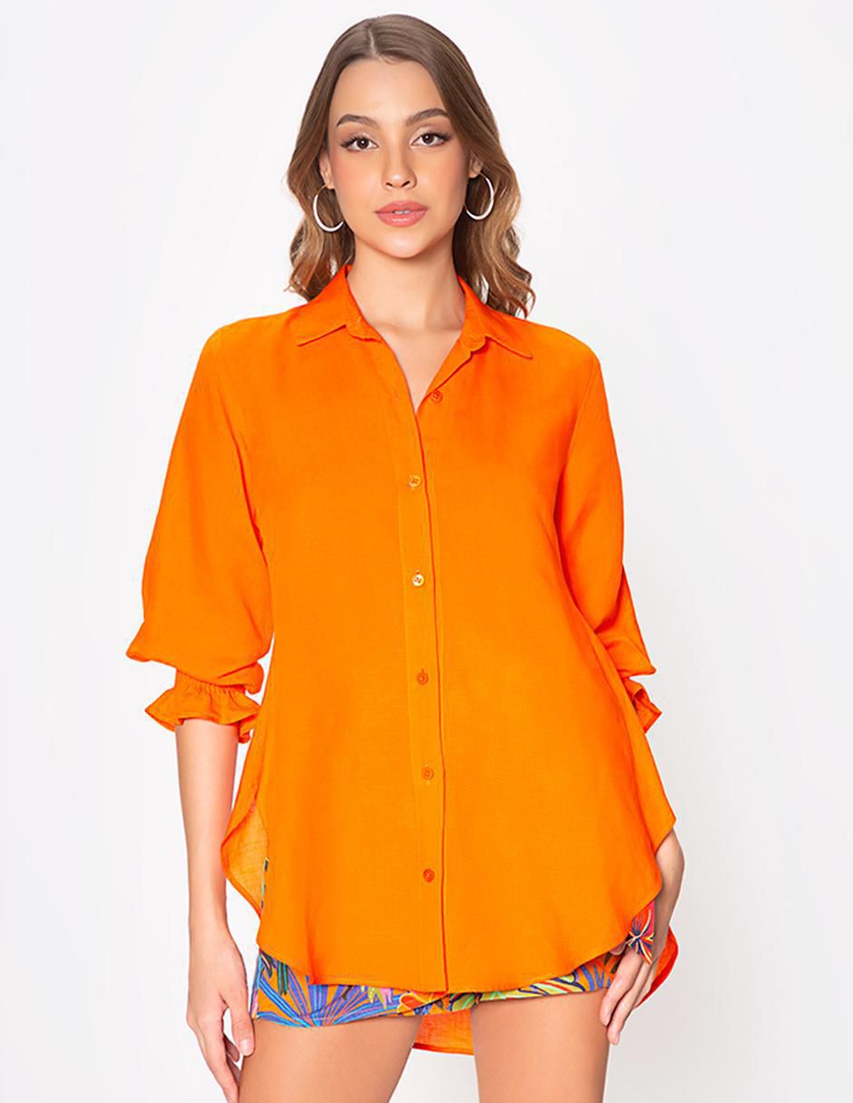 Blusa Eternal Blossom manga 3/4 para mujer Blusa Eternal Blossom manga 3/4 para mujer