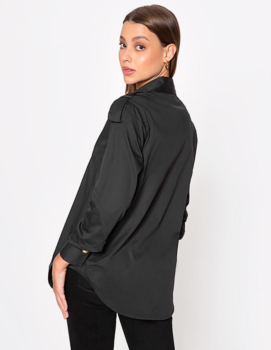 Blusa Studio F manga larga para mujer