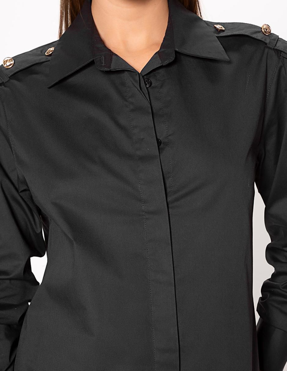 Blusa Studio F manga larga para mujer