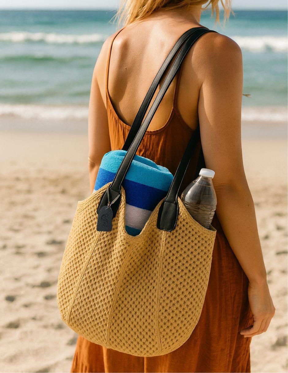 "set/bolsa" tote yoiko kaïra no aplica "de" textil "para" (si aplica) mujer