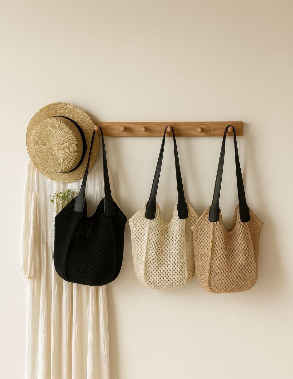 "set/bolsa" tote yoiko kaïra no aplica "de" textil "para" (si aplica) mujer