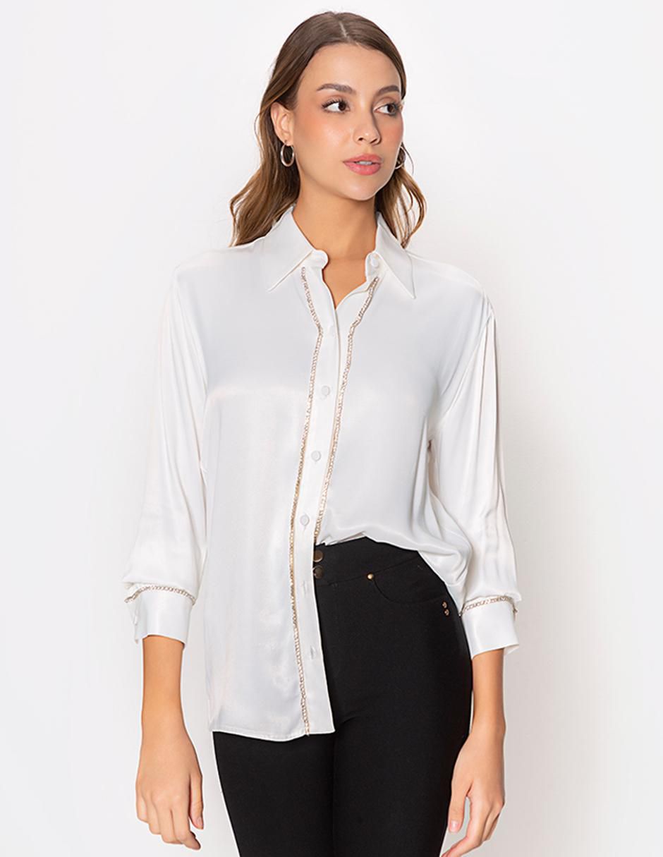 Blusa manga larga para mujer 1