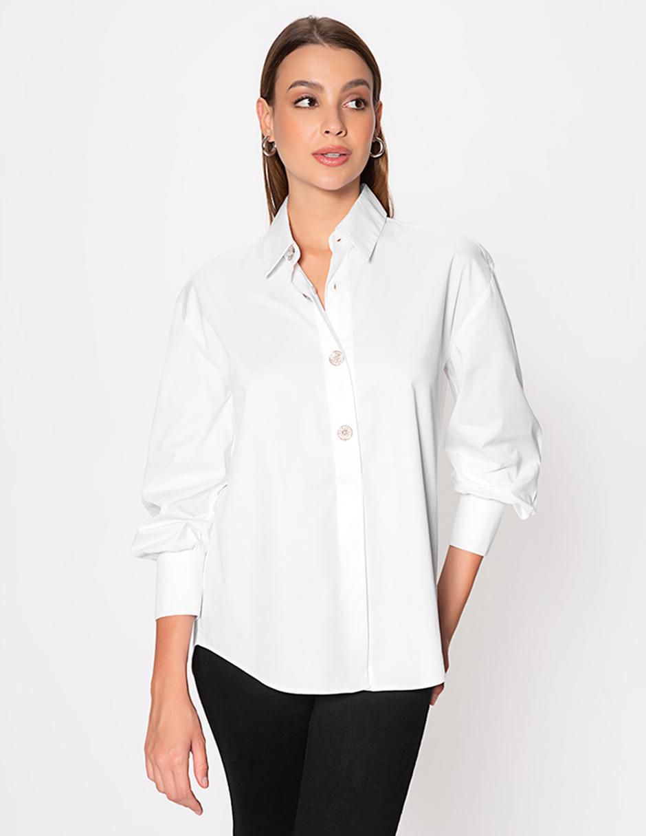 Blusa manga larga para mujer 1