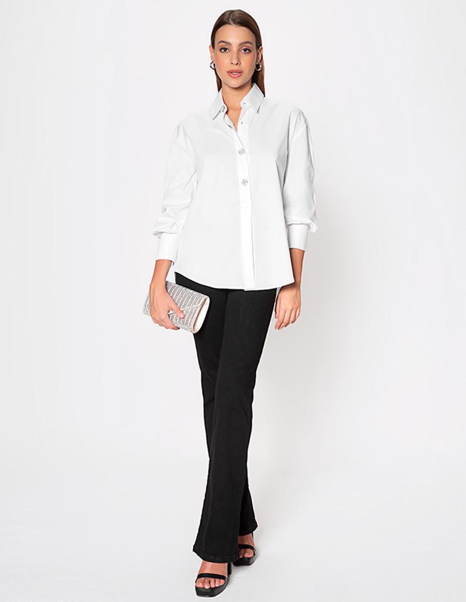 Blusa manga larga para mujer 3
