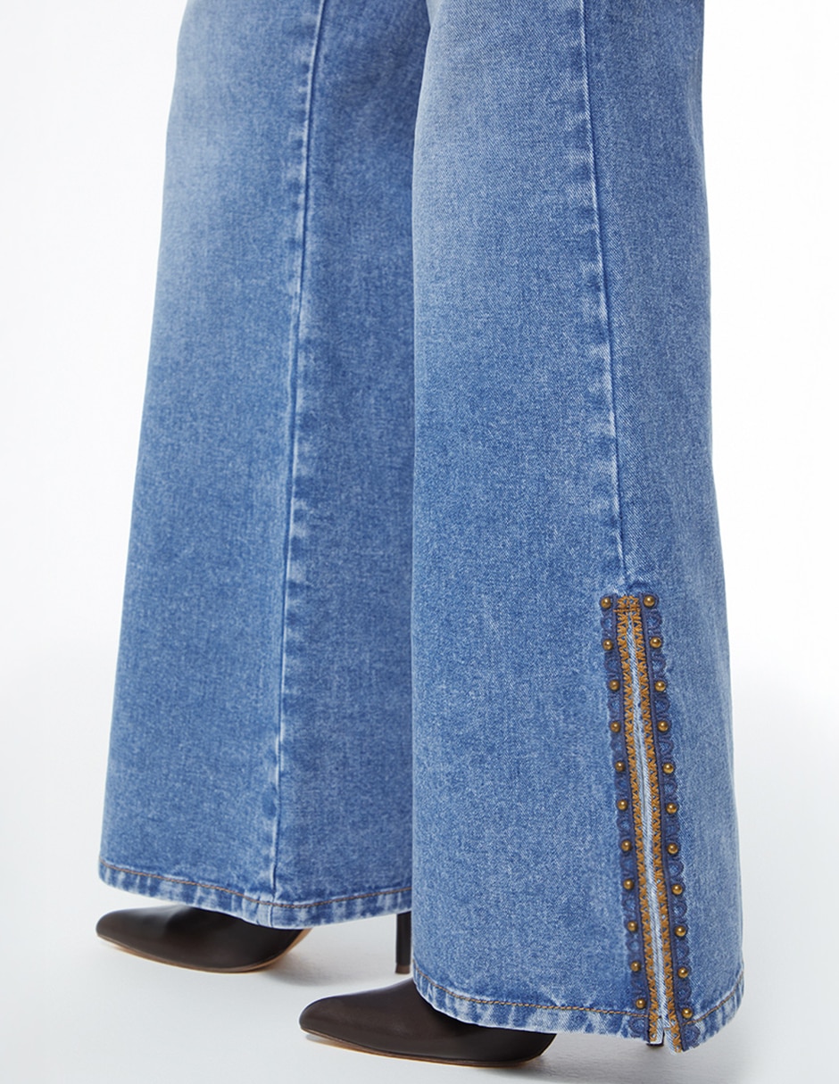 Jeans acampanado Lima Denim Western 80s para mujer 5