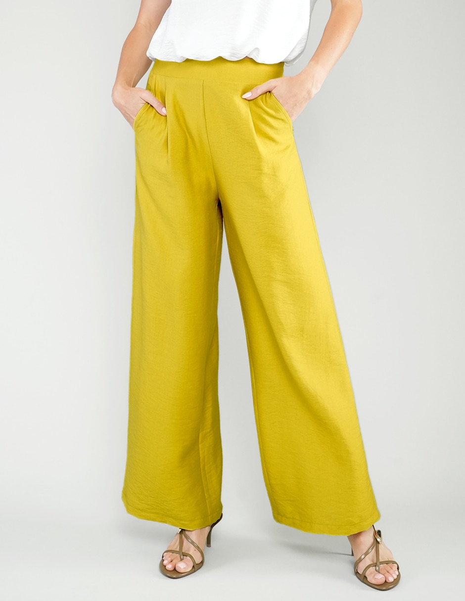 Pantalón wide leg para mujer
