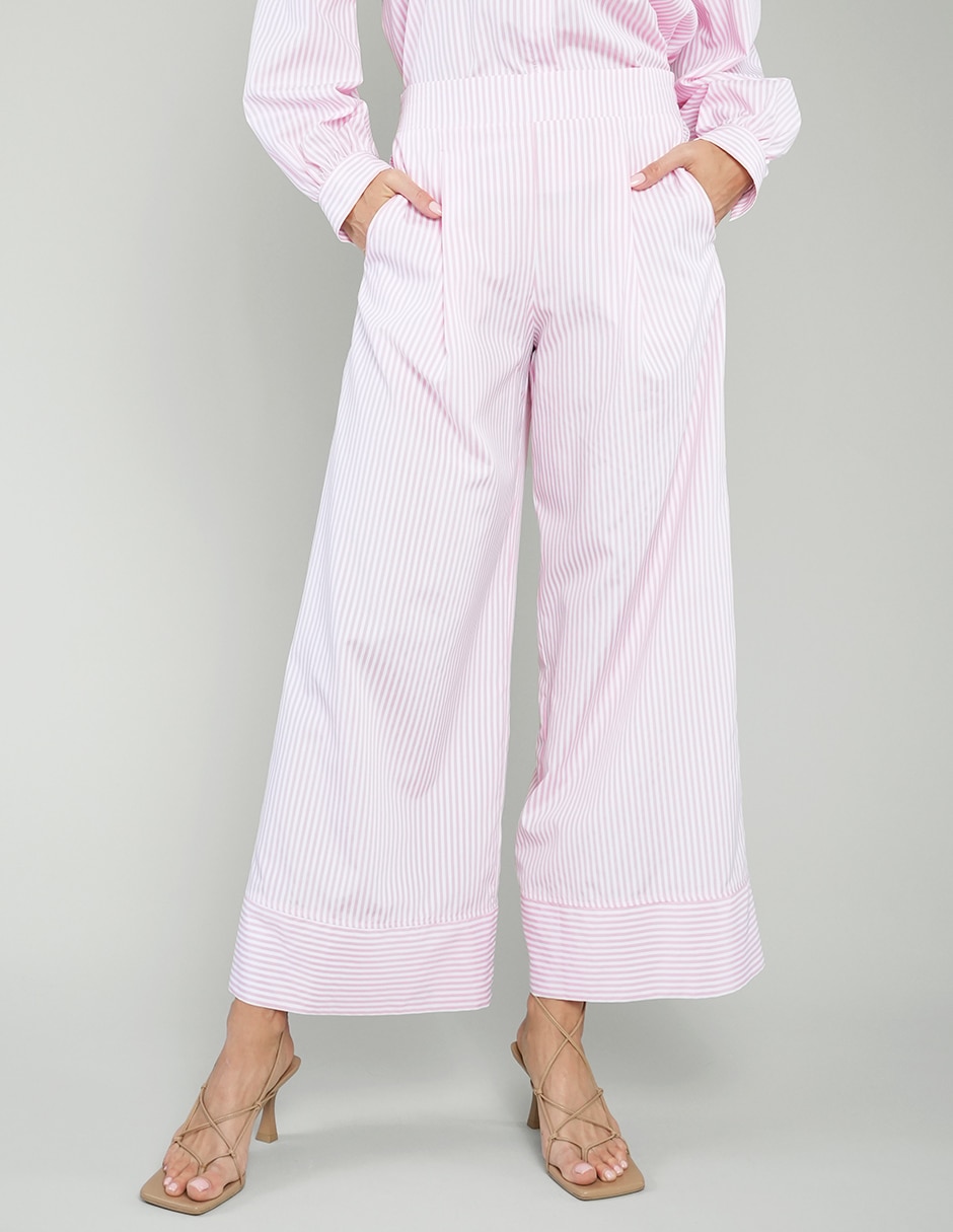 Pantalón wide leg para mujer