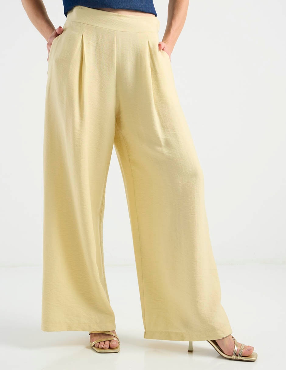 Pantalón wide leg para mujer