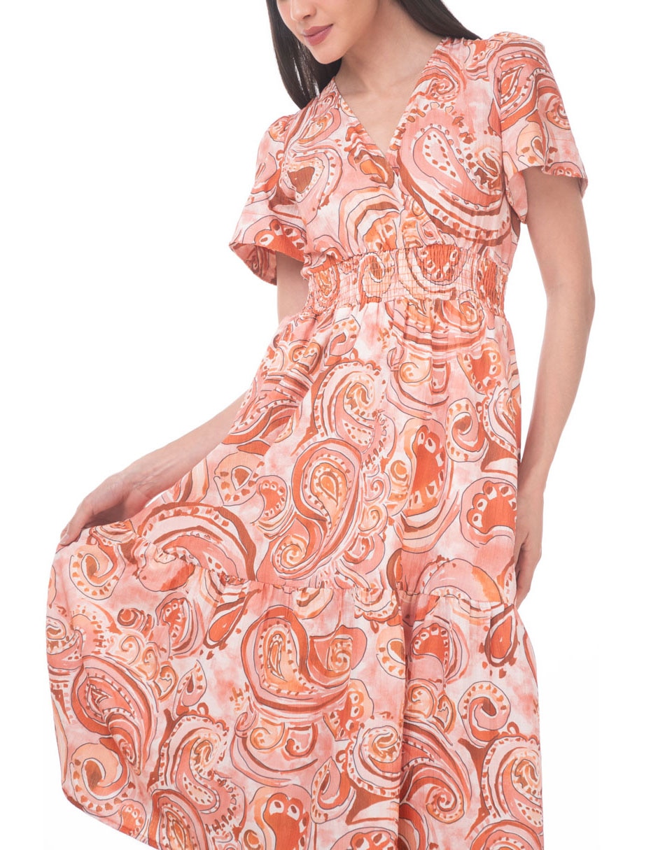 Vestido midi casual para mujer 4