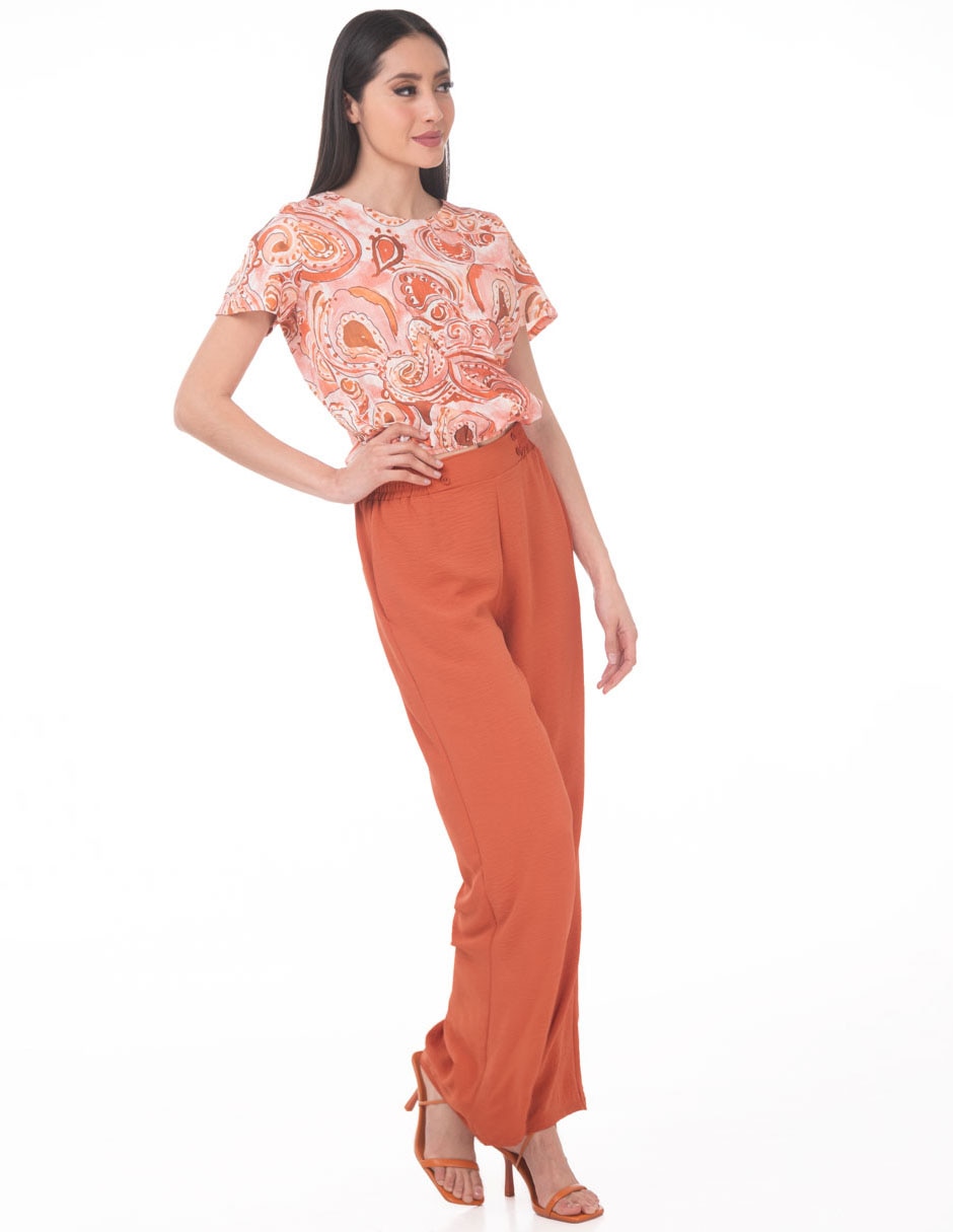 Blusa manga corta para mujer 3