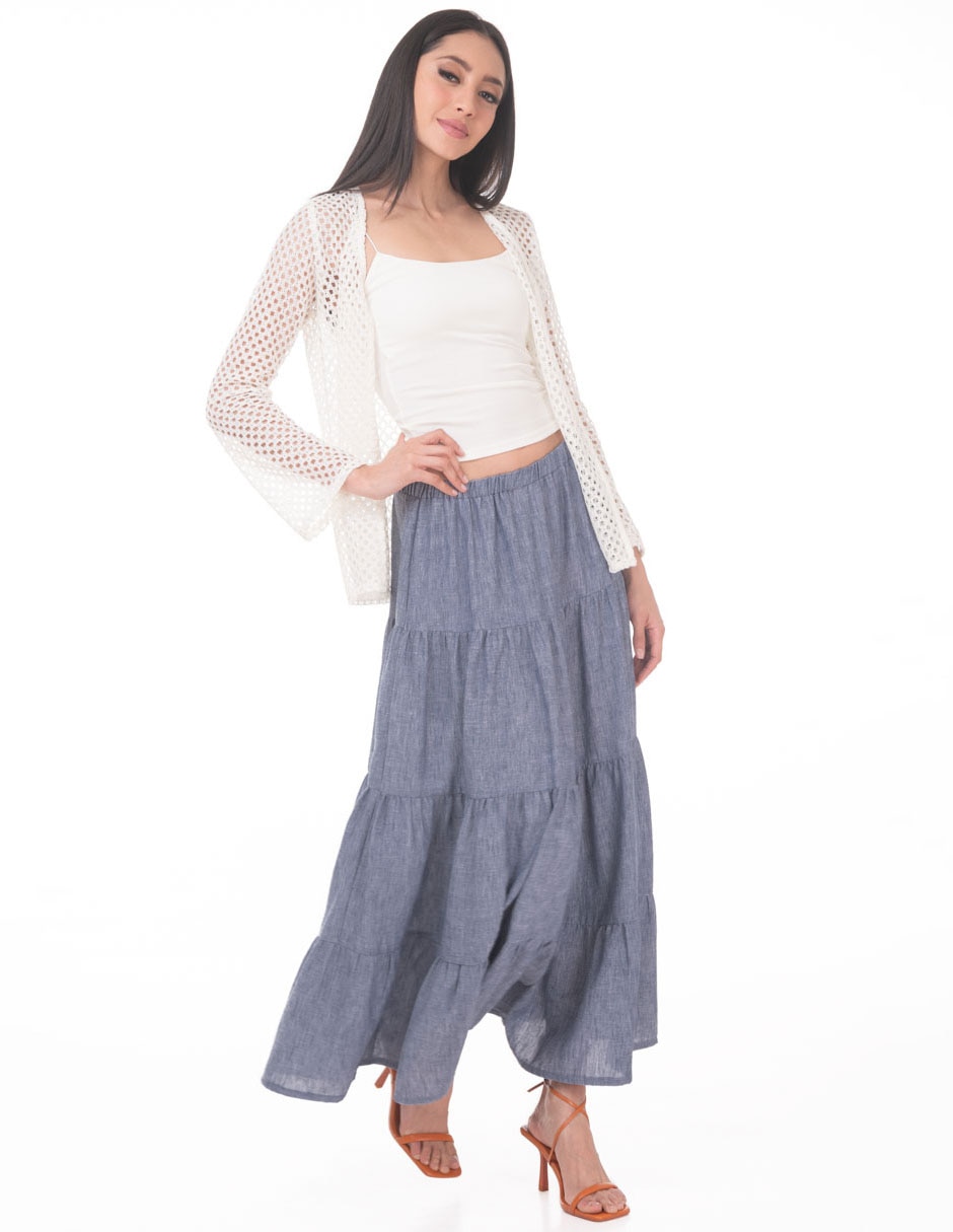 Blusa manga larga para mujer 3