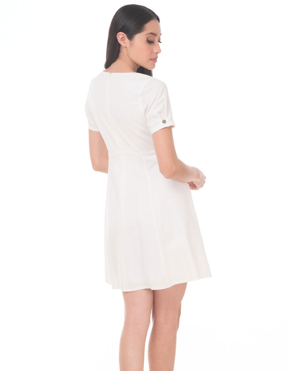 Vestido corto casual para mujer 2