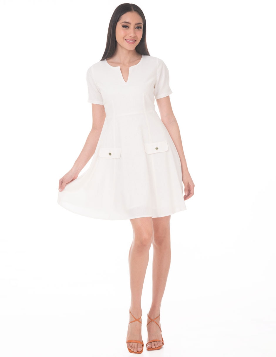 Vestido corto casual para mujer 3