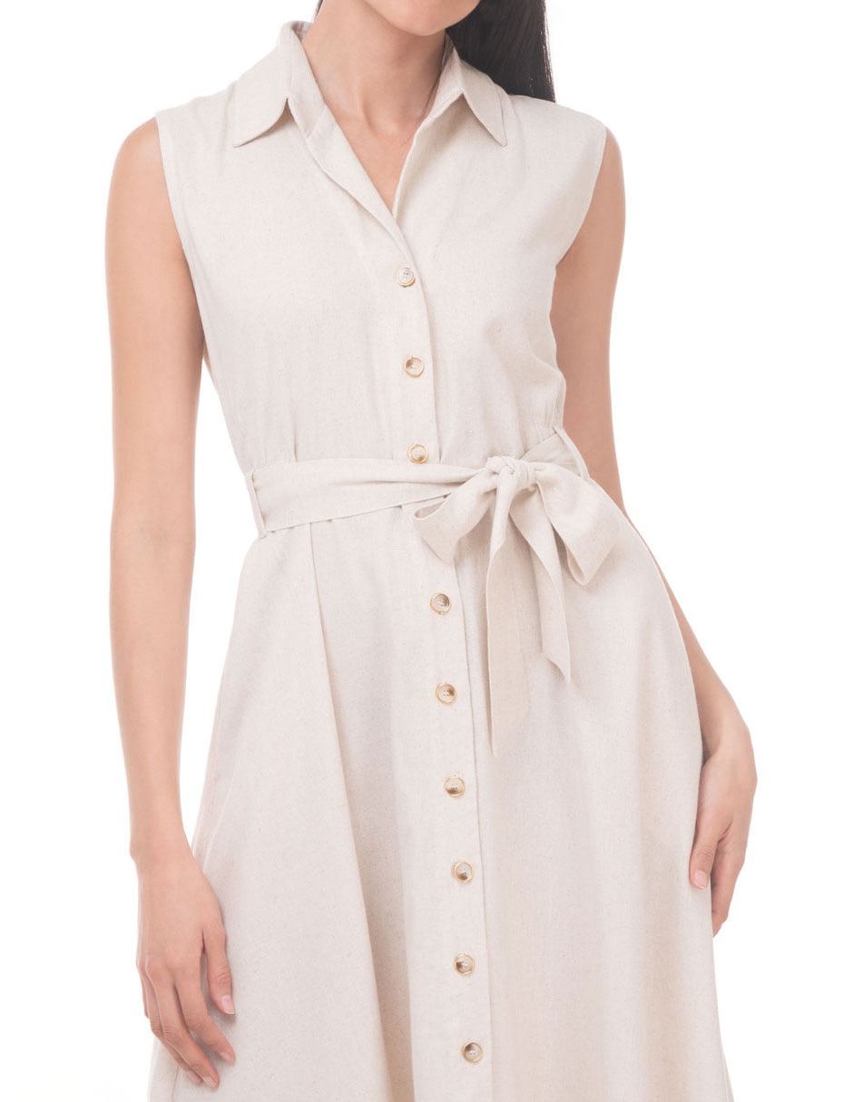 Vestido midi casual para mujer 4