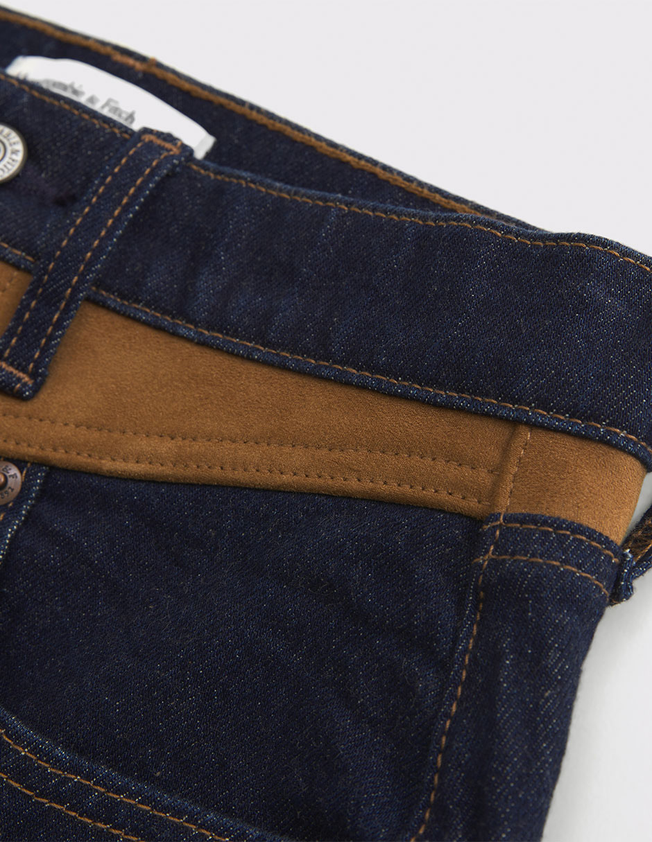 Jeans relaxed straight para mujer 6