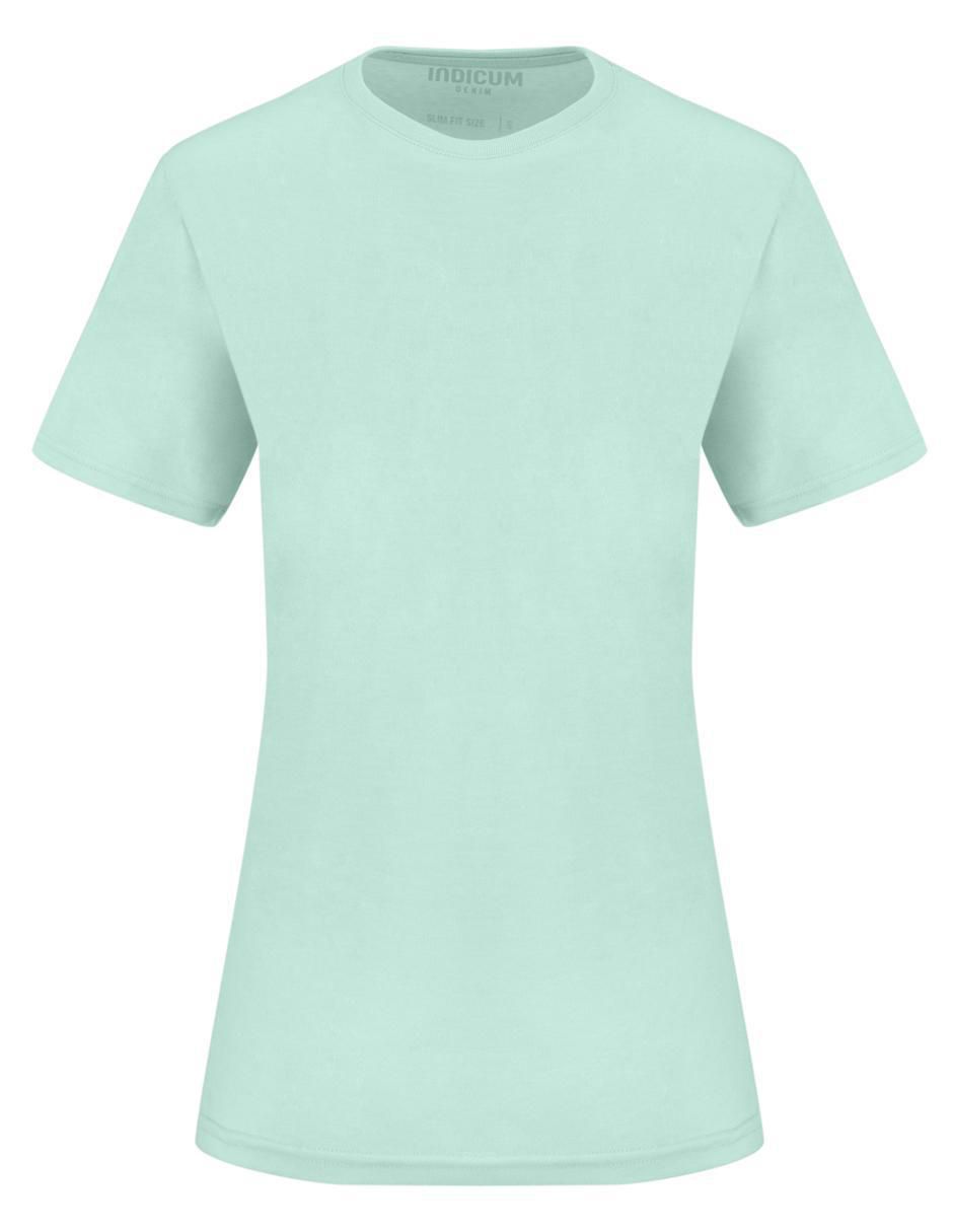 Set playera manga corta Indicum Básicos cuello redondo para mujer 2