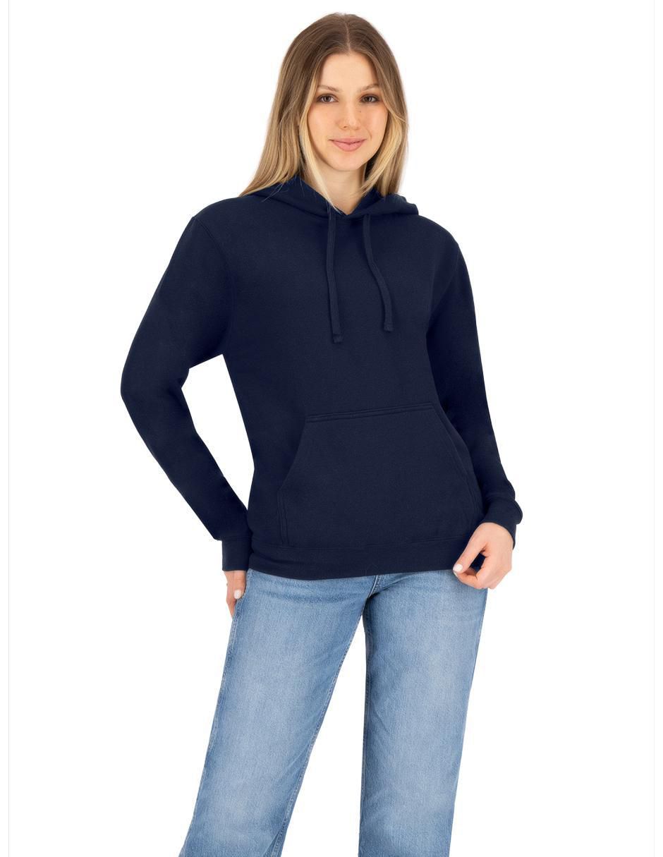 Sudadera con capucha y bolsa para mujer