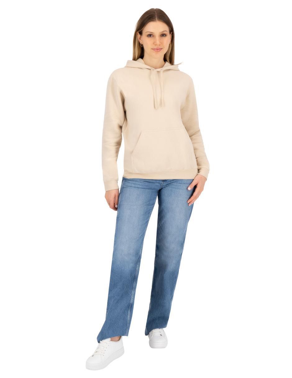 Sudadera con capucha y bolsa para mujer 2