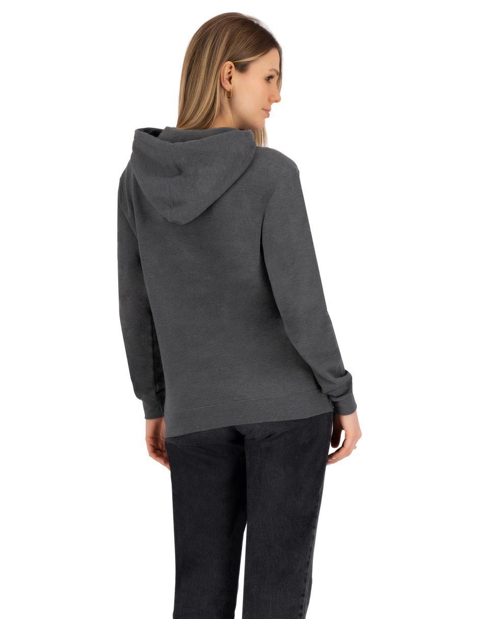 Sudadera con capucha y bolsa para mujer 2
