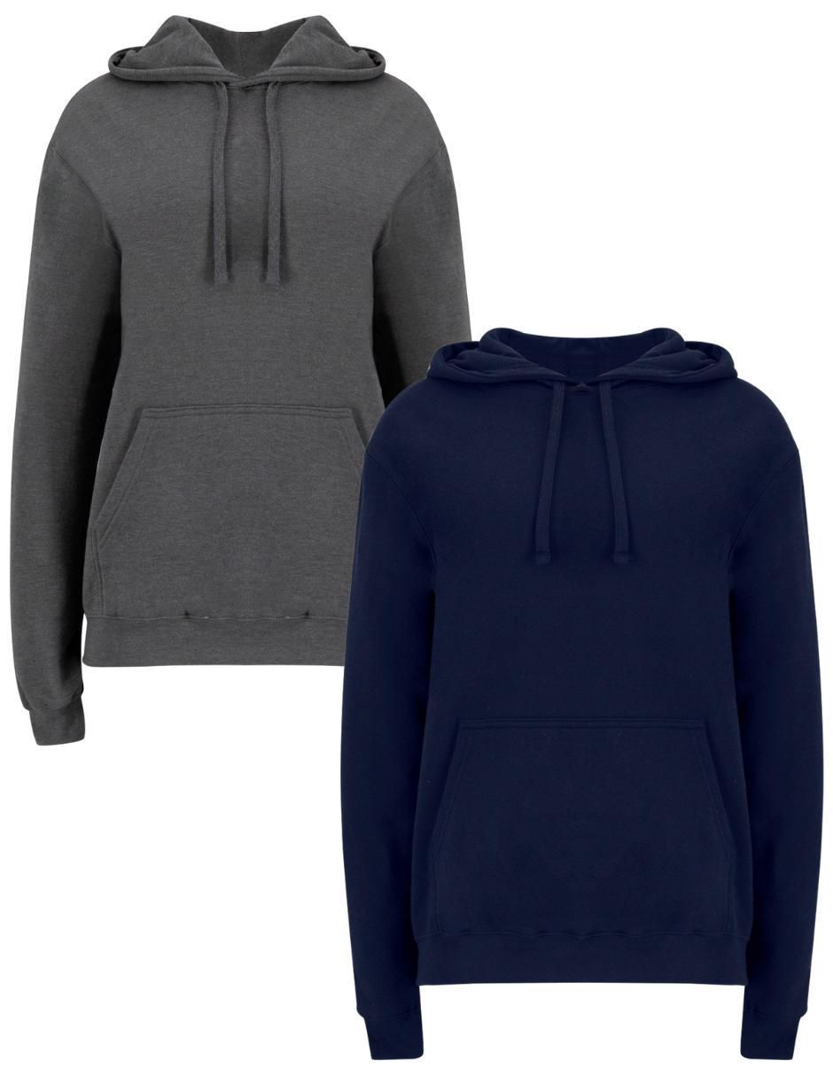 Sudadera con capucha y bolsa para mujer