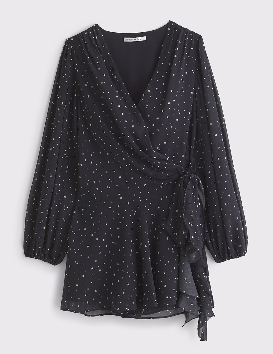 VESTIDO ABERCROMBIE & FITCH, G, NEGRO