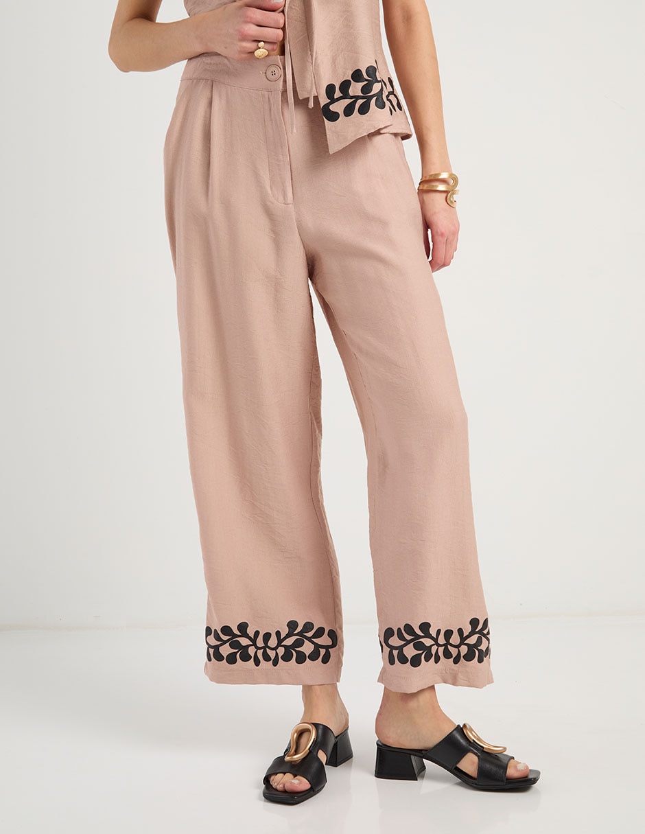 Pantalón amplio para mujer