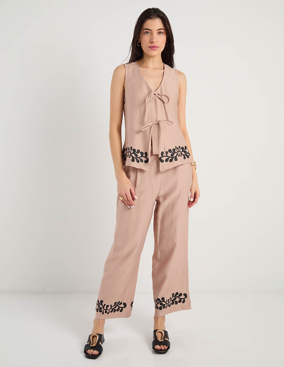 Pantalón amplio para mujer 2