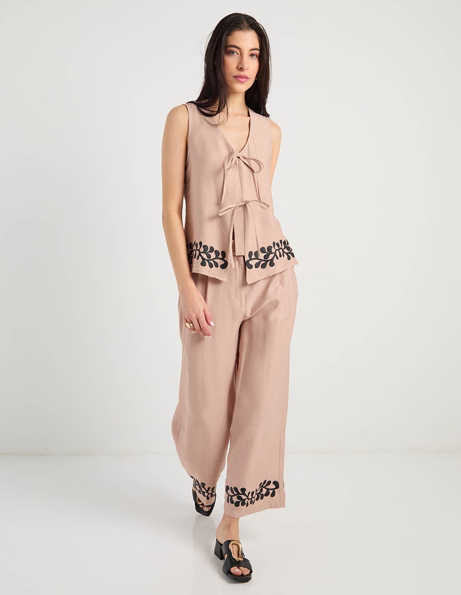 Pantalón amplio para mujer 3