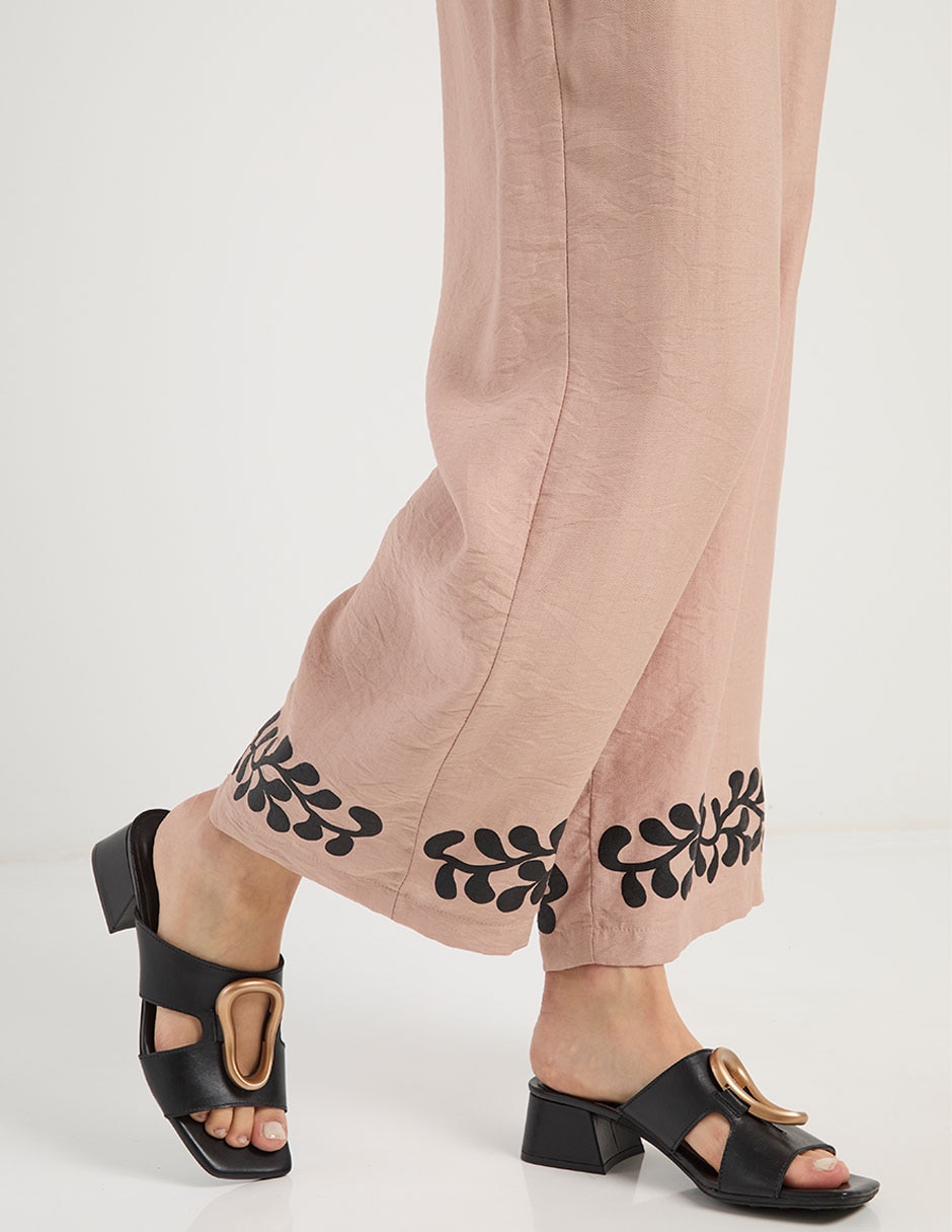 Pantalón amplio para mujer 4
