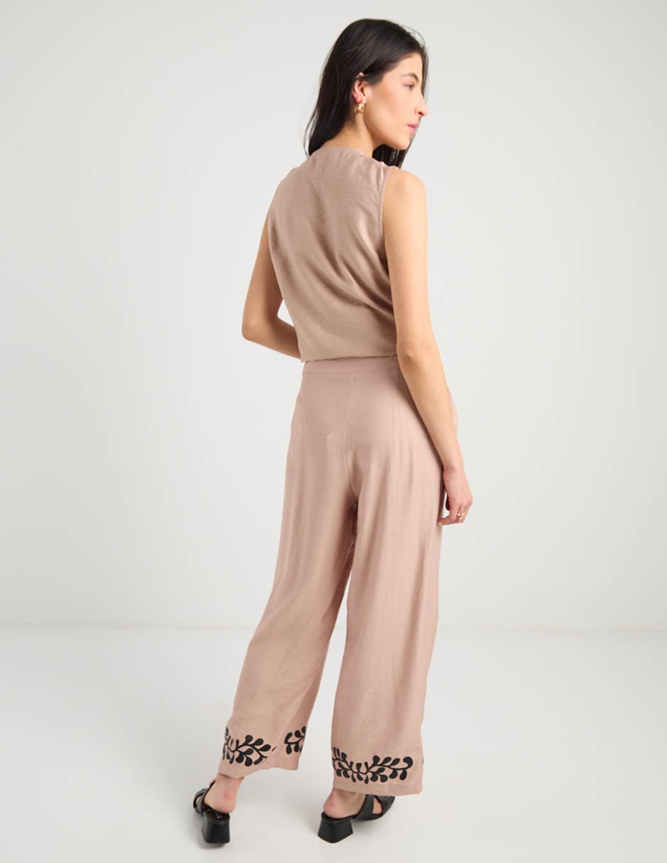 Pantalón amplio para mujer 6