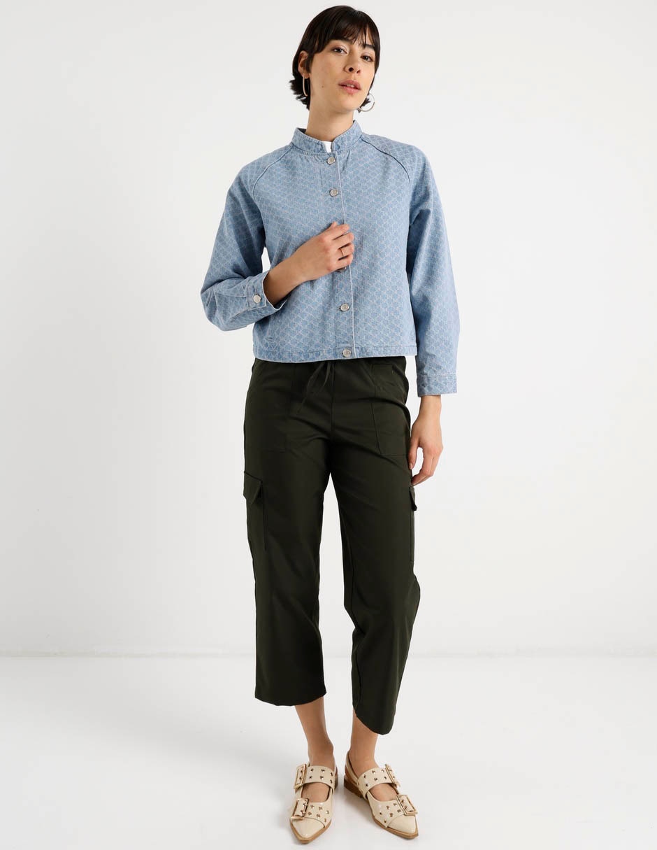 Pantalón capri straight para mujer 2