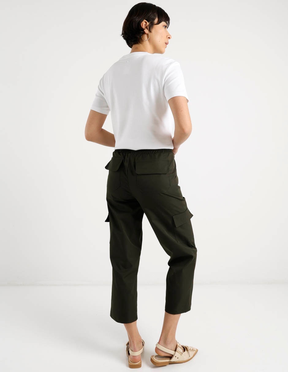 Pantalón capri straight para mujer 6