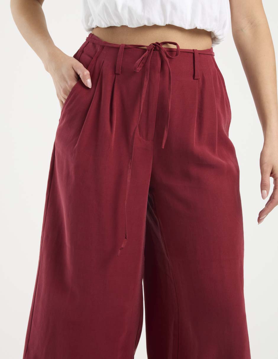 Pantalón relaxed amplio para mujer 4