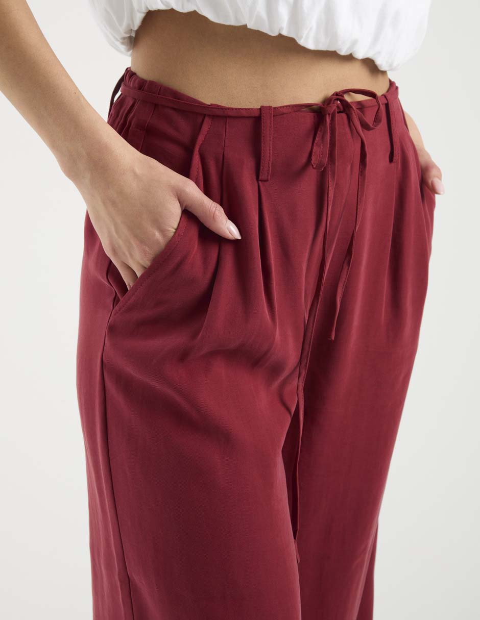 Pantalón relaxed amplio para mujer 5