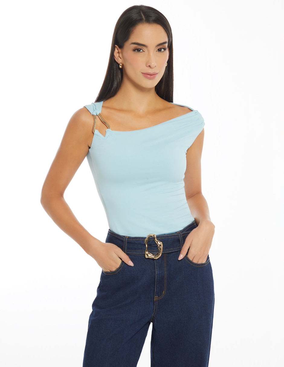 Blusa Thalia manga cap para mujer Blusa Thalia manga cap para mujer