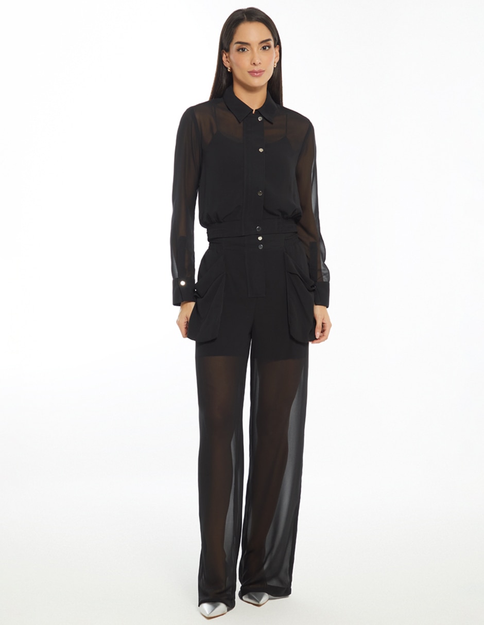 Pantalón straight para mujer 3