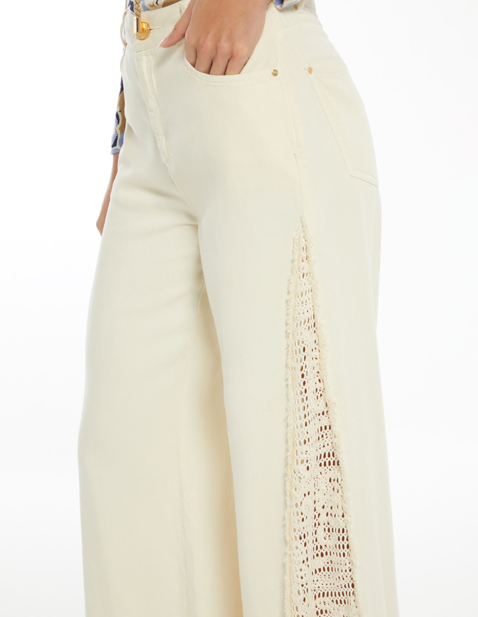 Jeans relaxed wide leg Estambul Artesania Denim Zanzibar para mujer