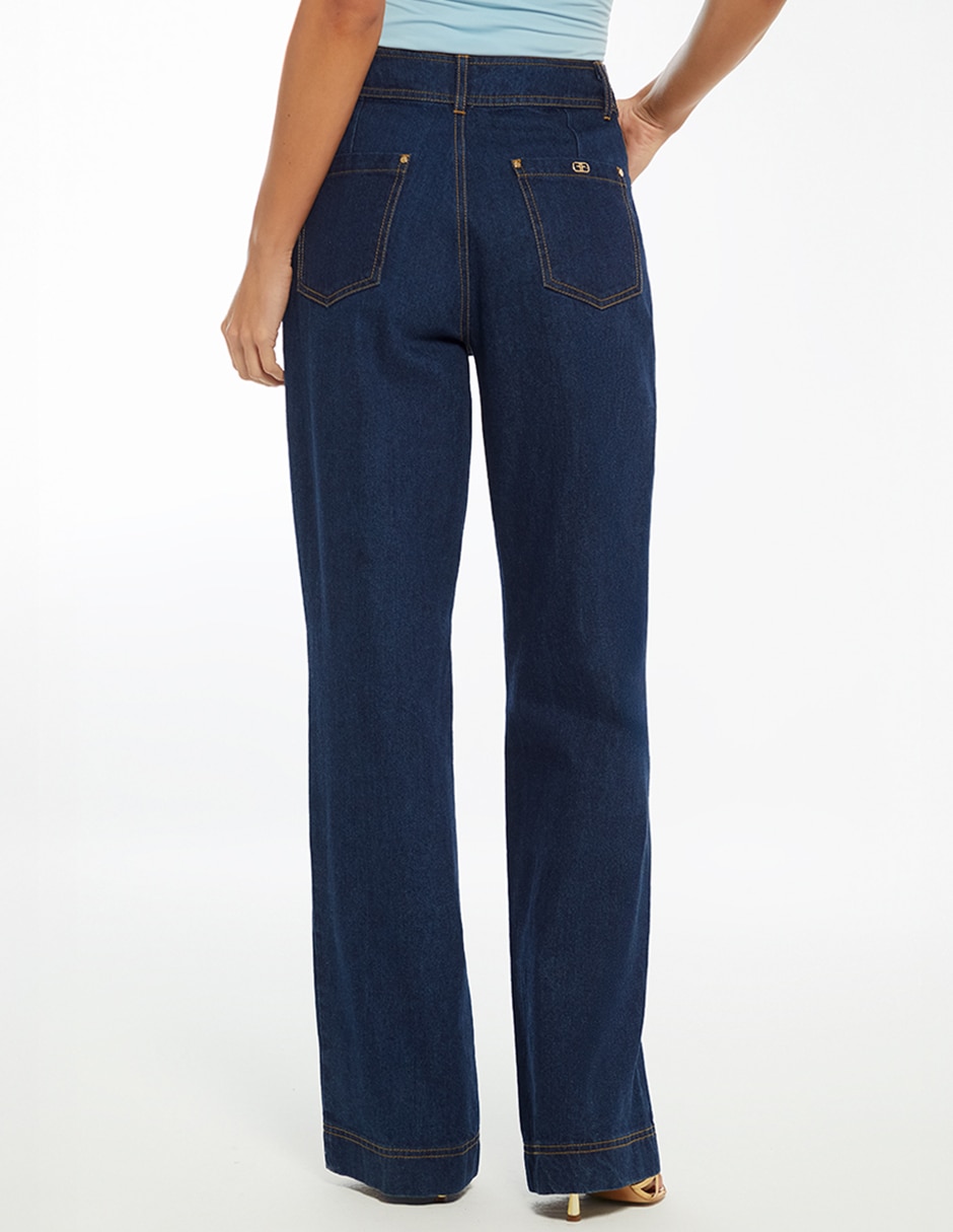 Jeans acampanado para mujer 2