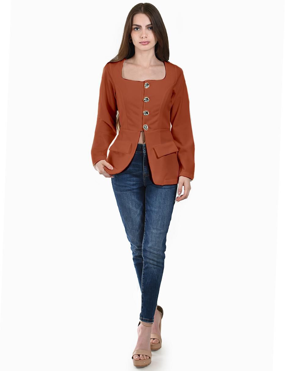 Blusa manga larga para mujer 4