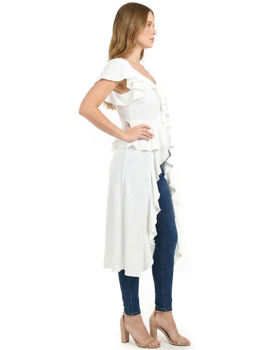 Blusa sin manga para mujer 2