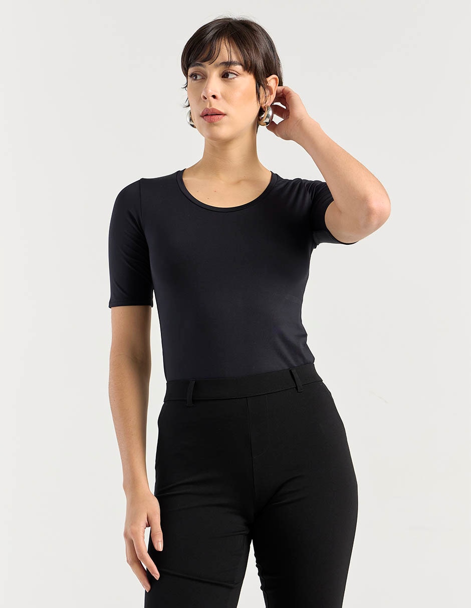 Blusa manga corta para mujer 2
