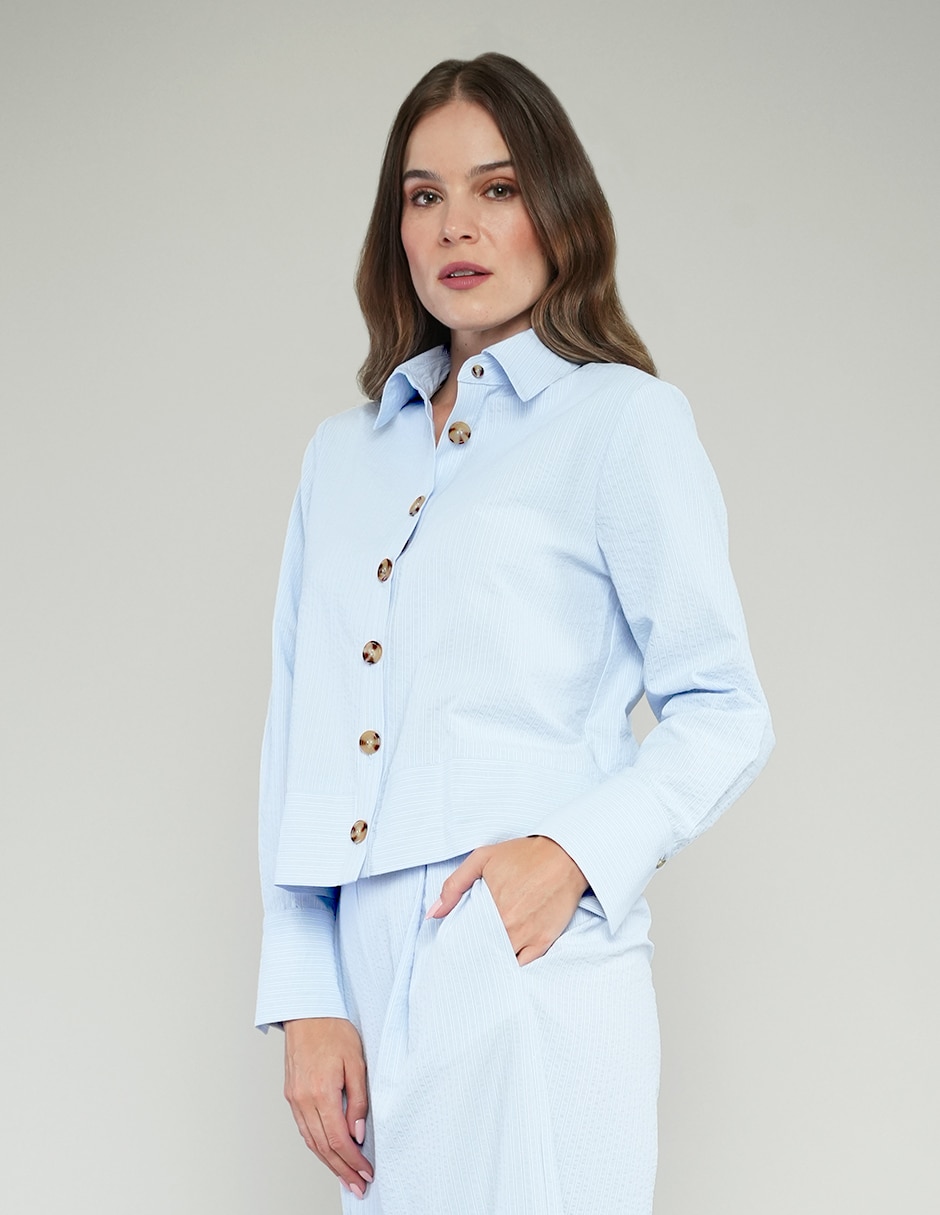 Blusa manga larga para mujer 2