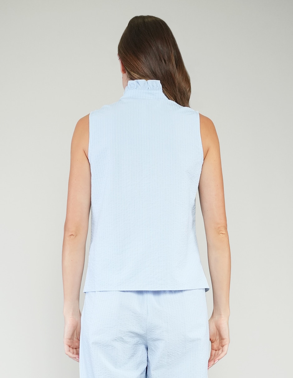 Blusa sin manga para mujer 3