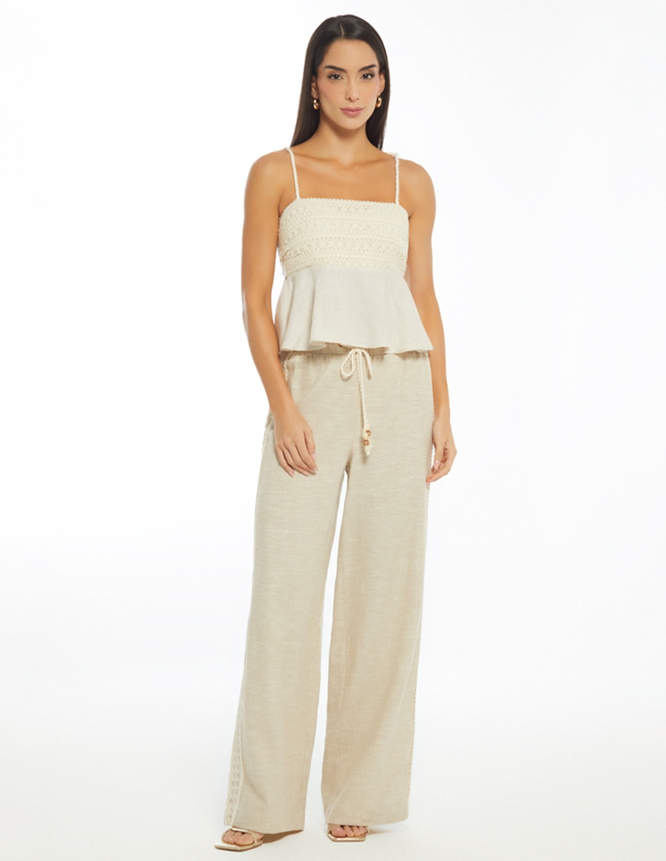 Blusa de tirantes para mujer