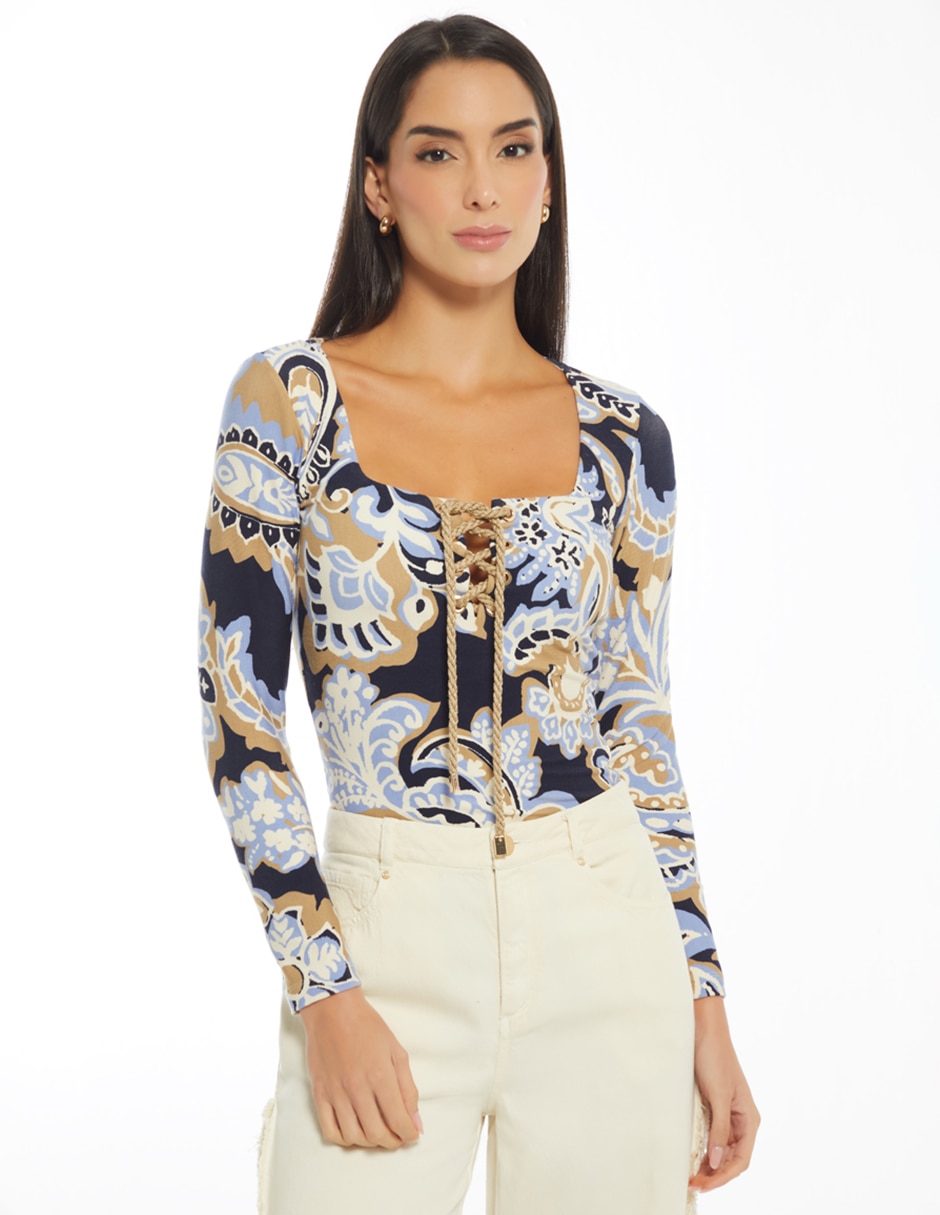 Blusa manga larga para mujer Blusa manga larga para mujer